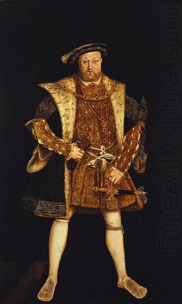 Portrait of Henry VIII, Hans holbein the younger